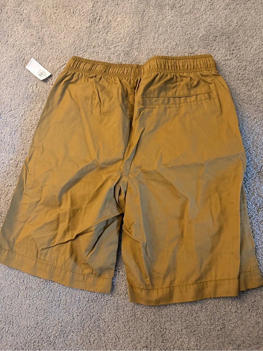 Old Navy Kids Mustard Brown Drawstring Shorts